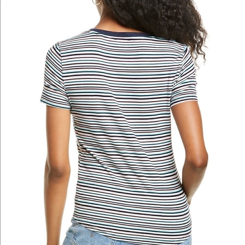 T Tahari Stripe T shirt​​​​​​​​​​​​​​​​​​​​​​ - Picture 2 of 2